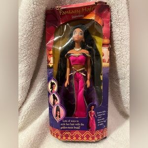 Vintage Disney’s Fantasy Hair Princess Jasmine Barbie - 1994
